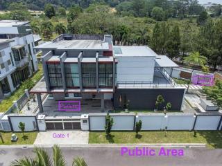 Blue Lagoon House - Netflix Private KTV Pool Movie - Kampung Kangkar Pulai - 3