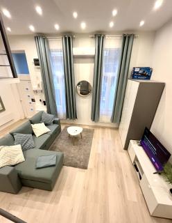 Green Glam Studio with gallery - Budapest - 8