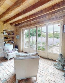 Romantic cottage in garden of Château de La Motte-Feuilly - - 5