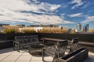 Modern Music Row Condo with King & Queen Bedrooms + Private Balcony Pool & Fitness Center Walk to RCA Studio B & Local Dining Under 2 miles to Broadway Garage Parking Elevator Access 24 Hr Hospitality - 3