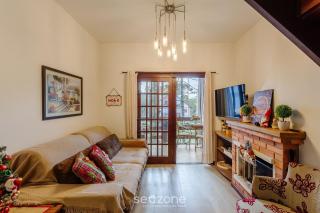 Apto duplex c/ lareira 100m do Lago Negro RLN204 - Gramado - 5
