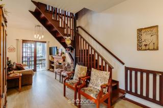 Apto duplex c/ lareira 100m do Lago Negro RLN204 - Gramado - 2