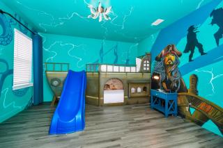 Glorious Home Near Disney With Game Room, Themed Rooms, Waterpark Resort Access At Encore Resorts Reunion - 7643Wi - Orlando - 7