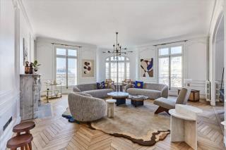 Luxueux Appartement familial 5 BD, Parc Monceau - París - 0