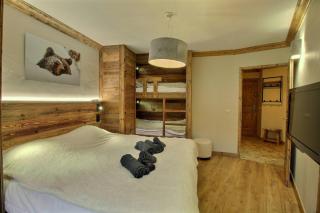 ARC 1950, Appartement 6 couchages, Exposition Ouest, Vue Col des Frêtes, Sauna Hammam Jacuzzi Piscine Vue MontBlanc - 8