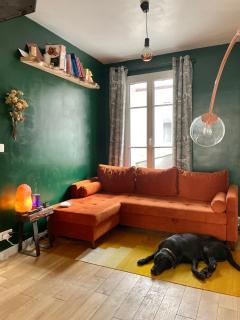 Art House bastille 2 bed apartment w balcony, 11eme super trendy neighbourhood - Paris - 5
