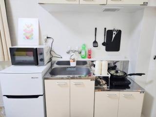 Dotonbori Kuromon Market Namba Accommodation for 4 with beam projector 408 - 3