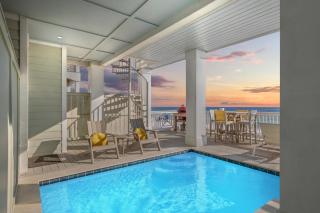 Pineapple Paradise! 6BR 7BA beachfront house! Private Pool! Grill! Sleeps 16! - Panama City Beach - 8
