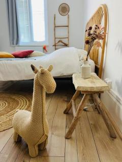Studio Girafe, style bohème et atypique, Curistes - Luxeuil-les-Bains - 8