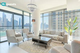 HiGuests - Marina Retreat, Luxurious 3BR Steps from the Beach - Dubai - 9