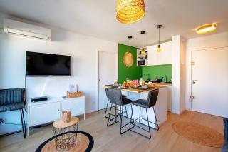 T2 - Terrasse - 3 min à pieds des plages- Parking privée - Clim - Wifi - 4 PAX - La Grande-Motte - 7