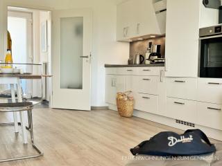 Nordseeklima direkt hinter der Balkontür Ferienwohnung de Twargbutt - 8