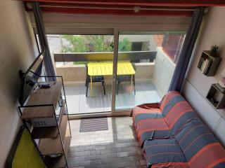 Studio Résidence Aphrodite Village naturiste en bord de mer à Leucate - 3