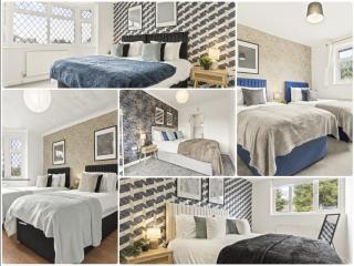 Group Getaway 6 Bedrooms, Sleeps 12, Games Room - Watford - 0