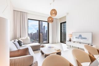 Beautiful Home on 45th Floor with Full Burj View - Dubai - 0