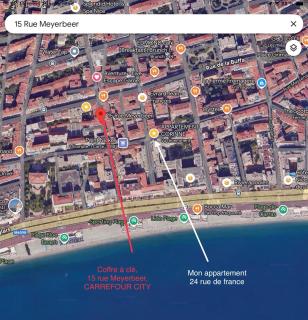 Studio 2 adultes quartier VIP, mer et commerce sur place ,et mini chambre 1 enfant 6 ans max - Nice - 9