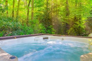 Hot Tub and Fire Pit Cozy Cabin in Maggie Valley - Maggie Valley - 8