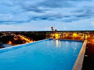 Saradise Kuching Merriton Luxury Condo Balcony 3BR HFloor w Flight View & FREE 2CPark - Kuching - 6