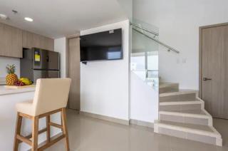 Espectacular Duplex en Bocagrande con Vista al Mar y la Bahia - 4