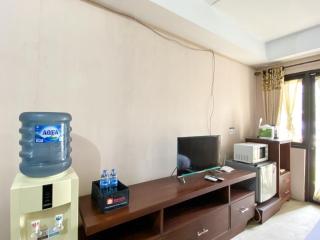 Cozy Studio (No Kitchen) at 1st Floor Metropark Condominium Jabebeka Apartment By Travelio - 3