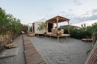 Yurt Kalamaki Seaside Glamping - Tympáki - 9