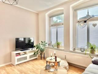 Appartement "STADTGEFLÜSTER" im Zentrum, inkl Stellplatz, 2 Betten, Babybett, Balkon, gratis Kaffee und Tee, WLAN - Bautzen - 9