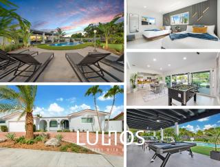 Miami 5BR Entertainer Heated Pool & Ping Pong L08 - 5