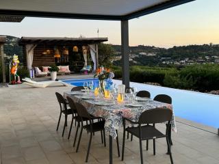 Giulia, villa exceptionnelle, vue baie Ajaccio - Porticcio - 7