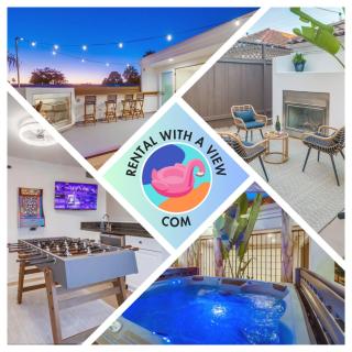 New! Seaside Chic - Spa; Game Room; Rooftop; Fully Remodeled - San Diego - 0