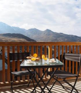 Résidence Cimes De Caron - CIMES DE CARON STUDIO 19M² 3 PERS JOLIE VUE MONTAGNE MAE-7777 - Val Thorens - 4