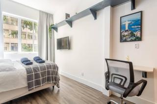 Estudio moderno e confortável a 250m da praia e metro - 7