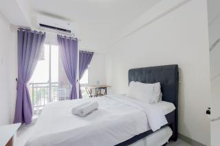 Minimalist and Homey Studio Akasa Pure Living BSD Apartment By Travelio - Tangerang - 0