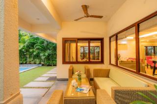 ELIVAAS 4 BHK with Pvt & Outdoor Sitting Area - Anasa - Goa - 1