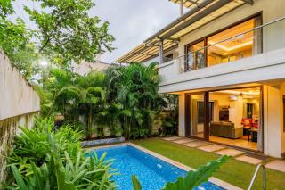 ELIVAAS 4 BHK with Pvt & Outdoor Sitting Area - Anasa - Goa - 0