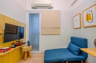 Great Choice and Cozy 2BR at Green Pramuka City Apartment By Travelio - Jakarta - 5