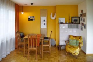 3-Raum-Ferienwohnung Auszeit, Badewanne WC, 82 qm, EG - Markdorf - 0