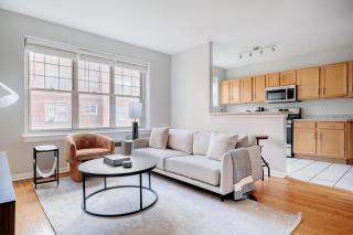 Evanston 2br w courtyard nr Northwestern beach CHI-953 - 0