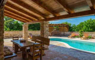 Villa Milica for 6 people - pet friendly eco house with private pool - 6