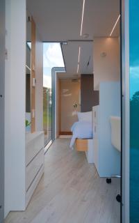 Advanced 3D Printed MicroHouse w Panoramic Glass - Bithlo - 2