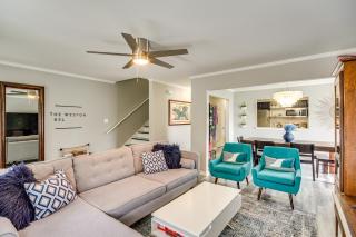 Walk to Beach, Fenced Patio Bay St Louis Getaway! - 5