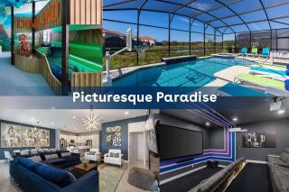 Luxe Villa Near Parks with Theater, Arcade & Dino BR - 5