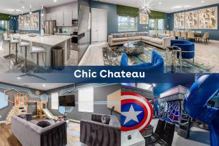 Chic Villa with Fashionista BR, Theater & Game Loft - 5