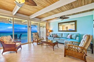 KBM Resorts FREE CAR Lokelani LOK-B203 Ocean Front Remodeled with kidbeach gear - Honokowai - 1