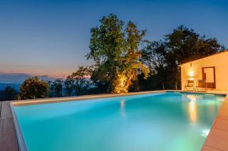 Le mas du roulier, villa provençale chic, 320m2 au calme avec vue 180 sur puy de Dôme - Thiers - 4