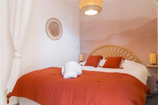 Appart cosy, piscine, clim, parking privé - proche plage - arrivée autonome - lit queen size - La Seyne-sur-Mer - 0