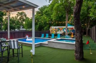Pool Hot Tub School Bus - Downtown 5 min drive - Austin - 5