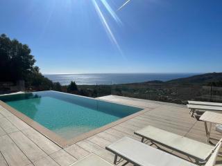 Villa with private pool, amazing sea panorama and private garden - Domus de Maria - 0