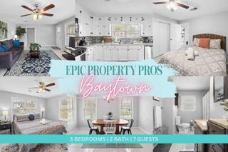 Baytown Home By The Bay visit Calypso Bay Water Park Unidad Skate park and Main Street 5 Star superhost - Baytown - 9
