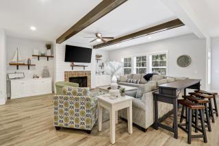 7 bd 6 and one half bath with private pool spa & beach path - Hilton Head Island - 2