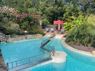 Villa Luna avec piscine dans un parc de 5200M en plein cœur du Périgord Noir - 7